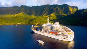 Aranui 5 Kreuzfahrtschiff Tahiti Foto Aranui Cruises